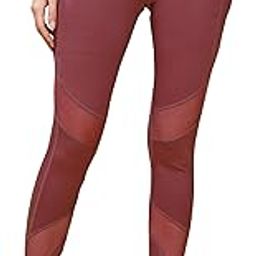 Stretchable Gym Pants for Women & Tights for Women Workout with Mesh Insert & Side Pockets-image-88