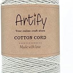 Artify | Pure Cotton Piping (40 Meter, Pack of 1) Thread Dori Off White Colour | Used for Piping in Dresses, Clothes, Sewing, Pillow Covers, Stitching Alteration and Quilting - Pack of 1-image-41