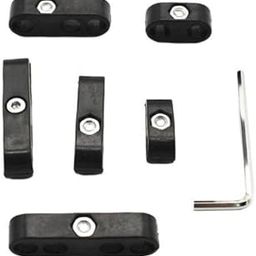 Enakshi® 10xBlack Car Spark Plug Wire Cable Divider 7/8mm Universal for Chevy Ford Mopar| Parts & Accessories | Car & Truck Parts | Ignition Systems | Ignition Wires-16