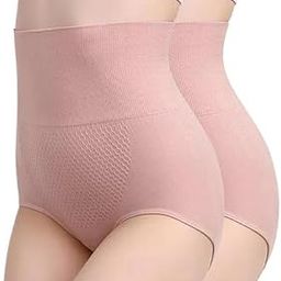 Women's High-Waisted Tummy Control Shapewear Shorts | High Waist Body Shaper/Tummy Control Shapewear for Women | Tummy Tucker Shaper Panty for Women (Pack of 2)-image-44