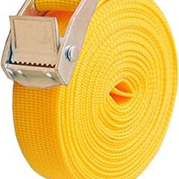 SECRET DESIRE Packing Strap 200cmx2.5cm Heavy Duty Luggage Straps for Luggage Trucks Cargo Yellow-picture-23