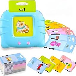 Wishkey Colorful Double-Sided Flash Cards, Educational Cards, Interactive Learning Toys for Kids,224 Words Develop Language Skills Best Gift for Boy Girl-18