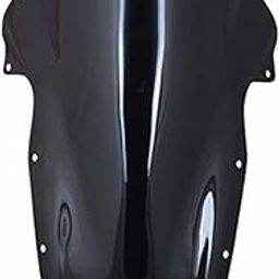 Acube Mart Bubble Visor for Pulsar 220 CC (Black)-image-86