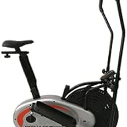 Hercules Fitness DB-10 Exercise Dual Function Air Bike with Anti-Skid Pedals, Adjustable Foot Strap and Vertical Seat Adjustment for Home & Gym ( Silver)-picture-23