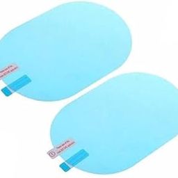 POORVIDHARA Anti Fog Anti Scratch Interior Rearview CAR Mirror Film Waterproof HD Clear Protective Sticker Film for Safe Driving, CAR Mirrors, Side Windows-2