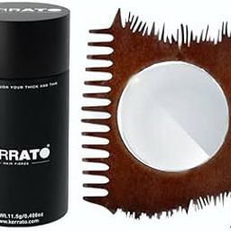 Kerrato Hair Fibres 11.5gm (NATURAL BLACK) and Kerrato Hair Fibre Comb | Thinning Hairline Optimizer-image-29