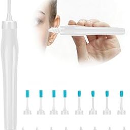 Tvidler Earwax Remover Tool, White Ear Cleaning Tool Kit, Earwax Removal Tool for Gentle Cleaning, Effective Ear Cleaner Tool for Home Use, Odorless Earwax Removal Kit-image-83