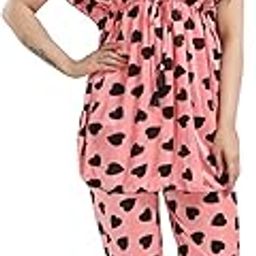 Women Printed Night Suit Set-image-96