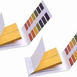 Foodie Puppies pH Test Strips, Litmus Paper pH Test Strips Universal pH Balance Test Strips for Urine, Saliva, Drinking Water, Soil, Diet pH Monitoring ((Pack of 2),160Strips)-9
