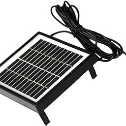 HEAVENGLOW Solar Panel DIY Parts 12V 2W Portable for Battery Charger Garden Light Home-12