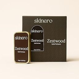 Skinero Zestwood Solid Perfume for Men and Women, Natural Beeswax, 12g, Multipurpose Perfume.-image-59
