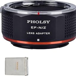 PHOLSY Lens Mount Adapter Manual Focus: Compatible with Canon EF (EF-S) Lens to Nikon Z Camera Body-image-17