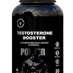 CUREFOREVER Testosterone Supplement Capsule for Men | Herbal Supplement with Korean Ginseng, Grape Seed & Green Tea | Supports Strength, Stamina & Wellness | 60 Veg Capsules-19