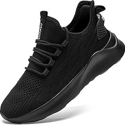 mens running shoes tennis sneakers walking slip on gym workout athletic breathable jogging sport casual shoe-picture-3