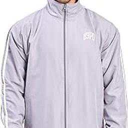 Track Jacket For Men, Blue Urban Jacket, Loose Fit, Full-Zip Closure on Jacket, Two Pocket Styling, Draw Cord at Bottom-image-53