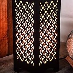 Zuper Wooden Led Table Lamp with Creative Design,Suitable for Bedside,Drawing Room,Lobby Z5-image-38