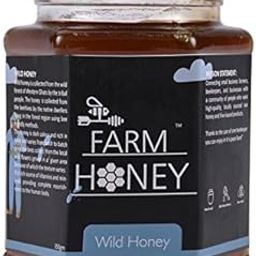 Farm Honey Wild Unprocessed Honey|Pure Organic Raw Honey|100% Natural|no preservatives| No Artificial Color|no Added Sugar|250 Gm-image-92
