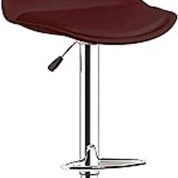 Enosilla REVOLVING Height Adjustable 360 Swivel BAR Stool/Kitchen Chair Suitable for Kitchen, Cafeteria, Dining, Office, Shops, Counter seat, Breakfast, Pub (Brown)-image-36