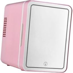 THE STYLE SUTRA Mini Fridge with Light Mirror Mini Personal Fridge for Dorm Room Bedroom Home-image-50