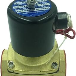 Losa DC24V/AC220V 1.5'' Brass Electric Solenoid Valve Water Air Gas Normal Closed DC24V-image-76