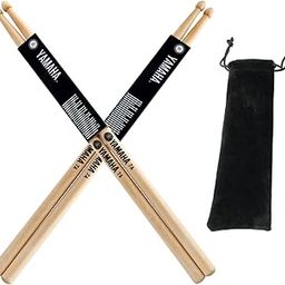 2 Pair Drum Sticksn Set, Drumstick, 7A Drum Sticks The Length Is 17.71in Wooden Drum Sticks And A Black Storage Bag Suitable for Beginners or Professionals-image-38