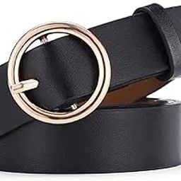 Women's Faux Leather Belt srp-02 (Black ;Free Size)-image-30