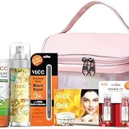 VLCC Golden Glow Gift Hamper | Specially Curated for Radiant Skin | 7 Premium Skincare Must-Haves | With Complimentary Cosmetic Bag | Ideal for Festive Gifting-image-36