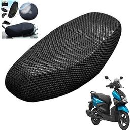 Generox Breathable (No Heat) Net Seat Cover Compatible for Yamaha Ray 125 Z for All Model-picture-1