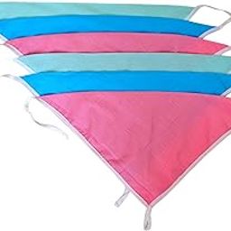 SuperHugs Pure Cotton Baby V Shaped Washable Nappy Double Layered, Reusable Diaper, Baby Langot Extra Soft for Sensitive Skin (0 to 6 months)(Pack of 6)-32