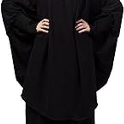 NAZNEEN Smoking at Sleeve Jersey KHIMER with Harem Pant Black-image-2