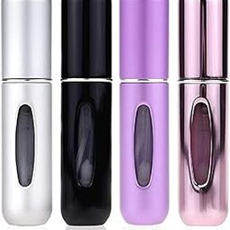 Akshved Mini Refillable Perfume Portable Atomizer Bottle Refillable Perfume Spray, Refill Pump Case for Traveling and Outgoing (5ml, 4 Pack)-9