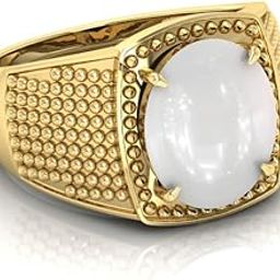 Certified Unheated Untreatet 12.25 Ratti A+ Quality Rainbow Moonstone Gemstone Ring for Women's and Men's-image-64