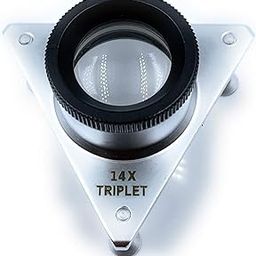 Premium Jewellers Tripod Eye Loupe 14x Bench/Table Magnifying Glass Pocket Sized Lens Portable for Diamond, Precious & Semi-Precious Gemstone Inspection, Sorting & Grading, Jewellery Inspection-image-77