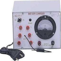AjantaExports Battery Charger White Heavy-Duty Battery Charger Industrial-Grade Charger High-Capacity Battery Charger-28