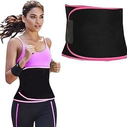 Weight Loss Hot Slimming Belt for Men, Women Belly Sweat Slim Belt Fat Burning Sauna Waist Trainer Healthy Sweat, Weight Loss Black-image-53