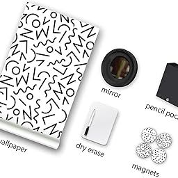 Wall Pops WPL3191 Locker Kit, Black-picture-24