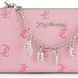 Women Siena Zip Around Wallet Wallet | Zipper Closure | Textured Pattern | 1 L Capacity | 2 Compartments | 3 Pockets | Detachable & Non Adjustable Metal Chain Handle-image-4