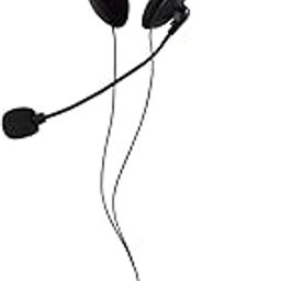 Elecom HS-HP01SUBK Headset, Overhead with Microphone, USB Mute Function, Volume Adjustment, Flexible Arm, Lightweight, Small, Binaural, 6.9 ft (1.8 m), Black, Width 5.2 x Depth 2.0 x Height 6.5 inches-22