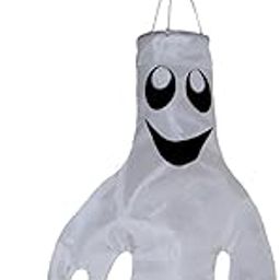 In the Breeze Small 18 inch Ghost Windsock Halloween Hanging Decoration-image-47