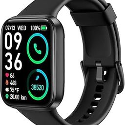 M I D116 Fitness Band Smart Watch for Men, Women, Boys, Girls, Kids – Single Touch Interface, Water Resistant, Workout Modes,Quick Charge Sports Smartwatch – Black (BB)-image-56