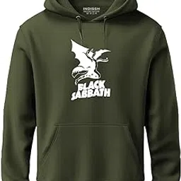 indissh Hoodies | Unisex Hoodie Sweatshirt Music Front Back Printed for Both Girls and Boys MUF-BLKSB-picture-19