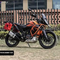 SADDLE STAY BLACK with JERRY CAN MOUNTING for KTM ADV 250/390 /390 X-19