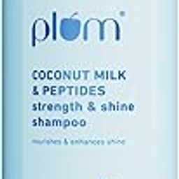 Plum Coconut Milk & Peptides strength & shine shampoo | Contains coconut milk, pea peptide | enhances hair's shine and strengthens hair | Paraben-Free| 100% vegan | 250ml-44