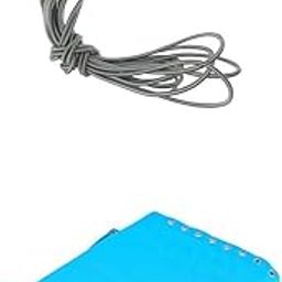 UJEAVETTE Replacement Fabric Cloth Laces Cord for Zero Gravity Chair Recliner Grey b-image-26