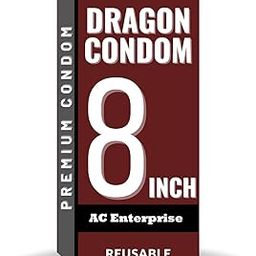 Dragons Condome For Men 8-inch for regular use | Ultra Soft | Long Lasted | Extra Pleasure | Extra size |-image-33