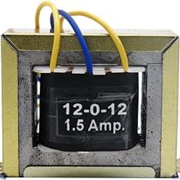 Electronic Spices 12-0-12 12v 1.5amp Center Tapped Step Down Transformer-9