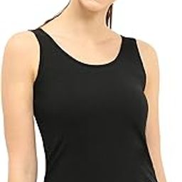 Women's Cotton Stylish Sports Tank Top Girls U-Neck Causal Cami/Yoga, Exercise, Workout Slip/Ladies Sports Camisole-picture-31