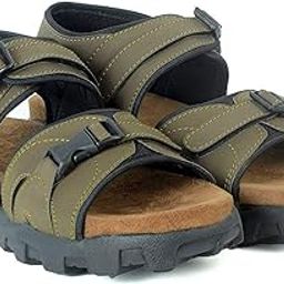 Men Exclusive Fancy Outdoor Nubuck Synthetic Leather Sports Sandals-picture-33
