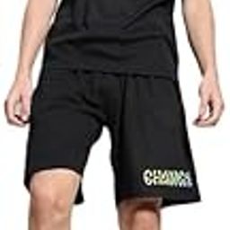Men Solid Pure Cotton Pride Topography Co ord Set-31