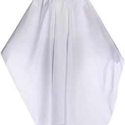 Hot Hairs White Barber Apron for Men Women Hair Cutting Hair Styling Salon Accessories Barber Cloth Sheet Apron for Haircut, 55 X 47 Inch Pack of 1-21